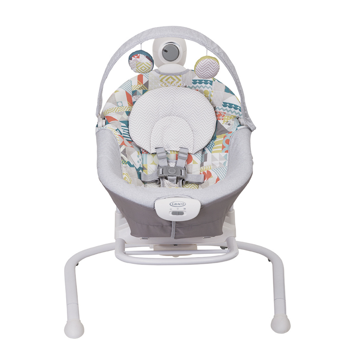 Graco Duet Sway baby swing front view 