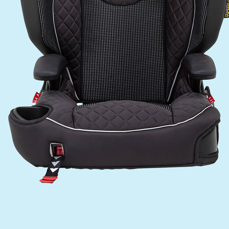 Graco Affix built-in cupholder and storage