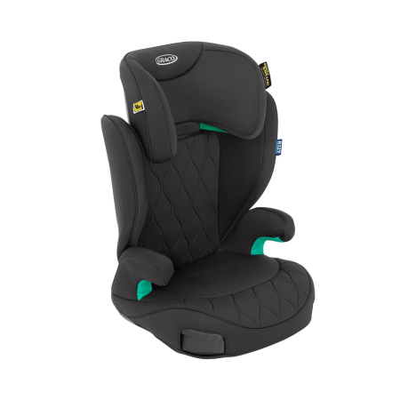 Graco Affix i-Size R129 at three quarter angle on white background
